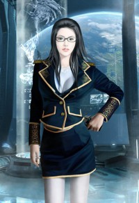 高冷黑丝女总裁
